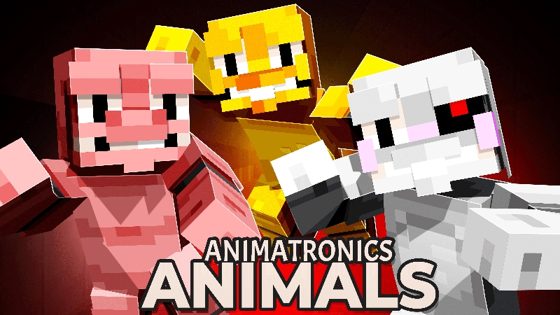 Animatronics Animals Key Art