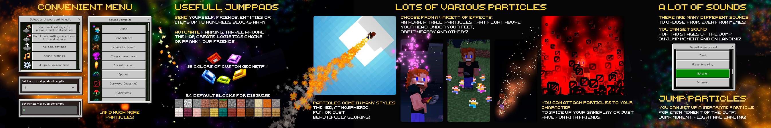 Particles & Jumppads 1.0 Add-On Panorama