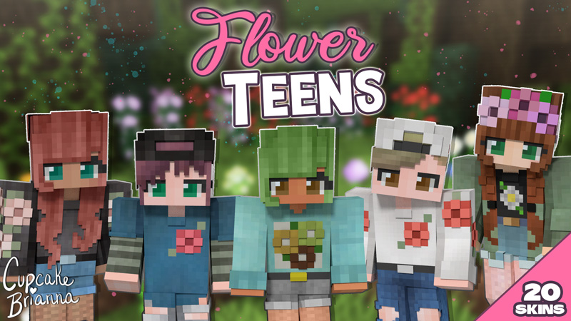 Flower Teens HD Skin Pack Key Art