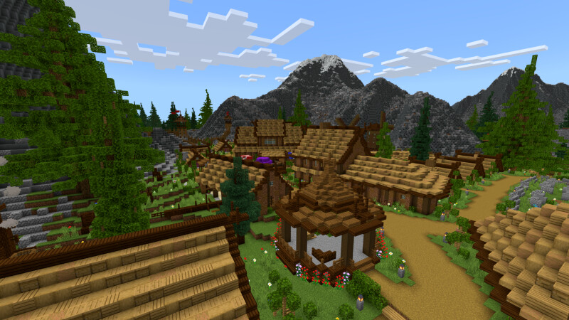 Cute Village Mountain Screenshot #3