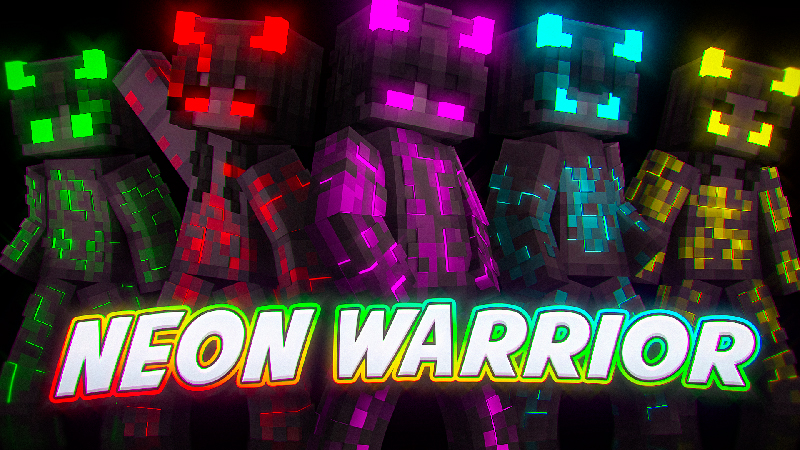 Neon Warrior Key Art