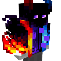 Neon Fire and Ice Suit