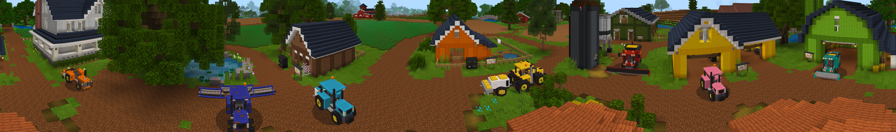 Modern Farming panorama