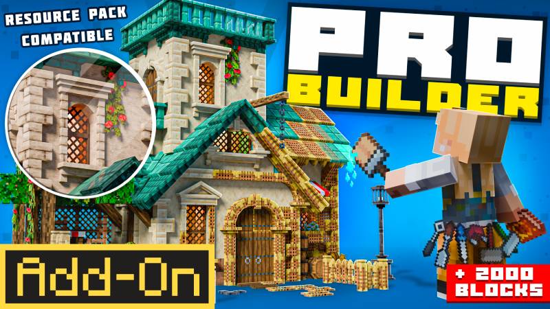 PRO Builder Add-On on the Minecraft Marketplace by Maca Designs