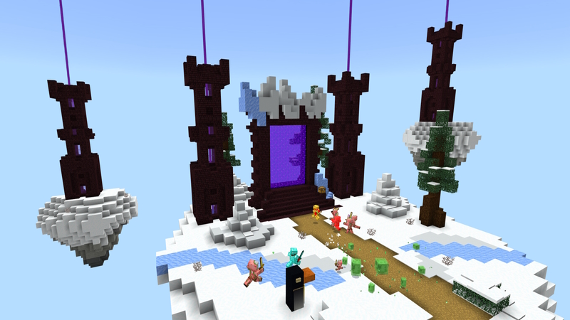 Winter Skyblock Screenshot #5