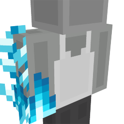 Soul Blue Big Bold Fire Hands on the Minecraft Marketplace by HorizonBlocks