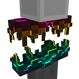 Rainbow Glow Fade Matrix Top