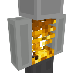 Golden Skeleton Rib Cage