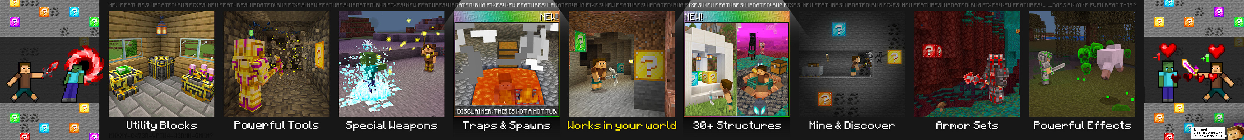 Lucky Block Evolved 1.1 Add-On Panorama