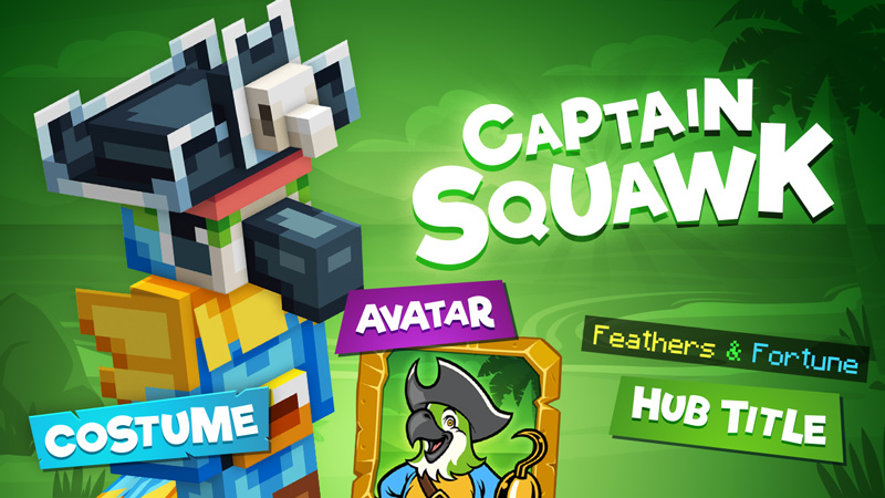 Captain Squawk Costume Key Art