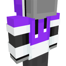 Ender and Black Hoodie