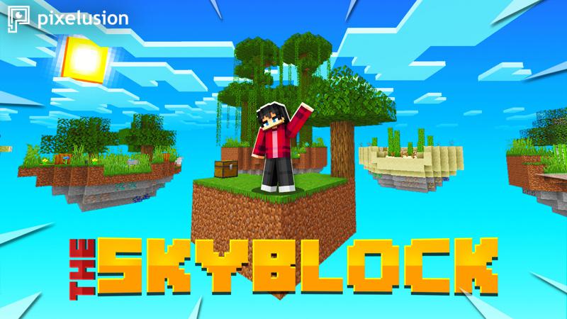 The Skyblock Key Art