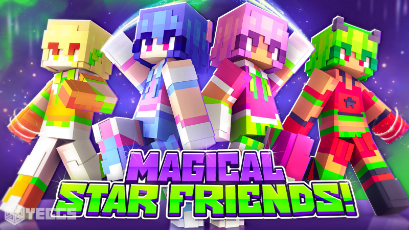 Magical Star Friends! Key Art