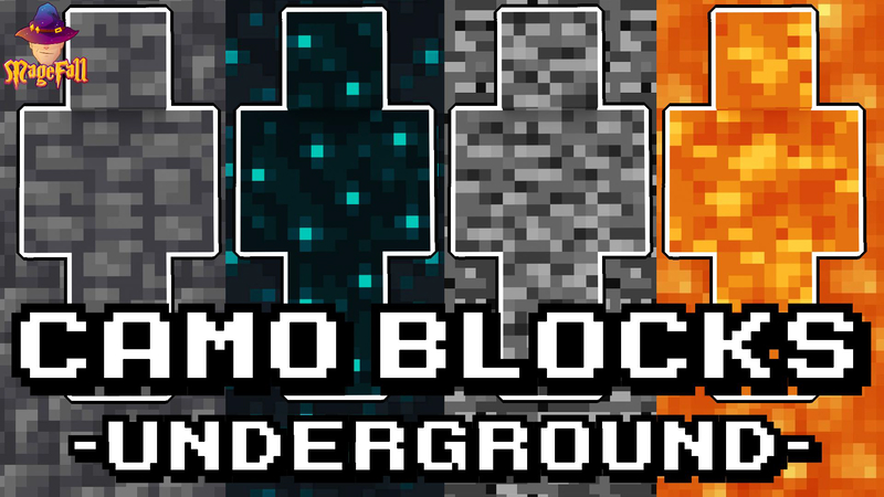 Camo Blocks: Underground Key Art