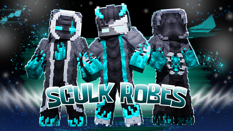 Sculk Robes on the Minecraft Marketplace by The Lucky Petals