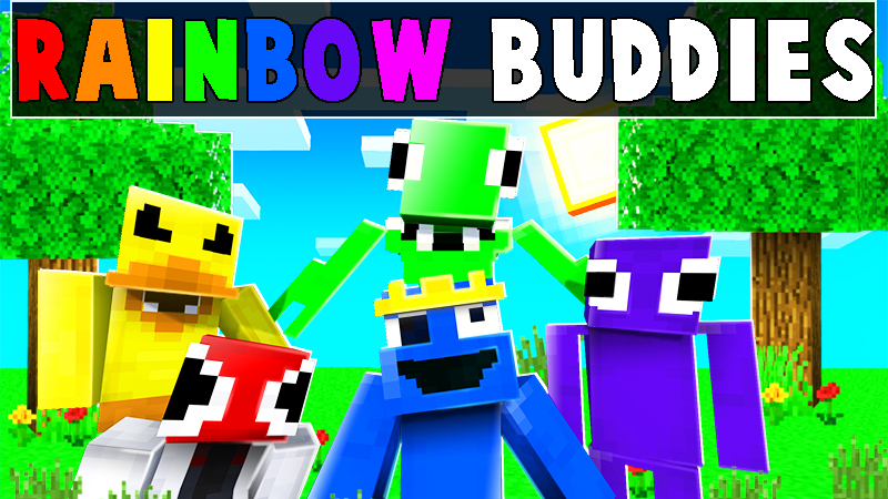 Rainbow Monster Friends by Builders Horizon (Minecraft Marketplace