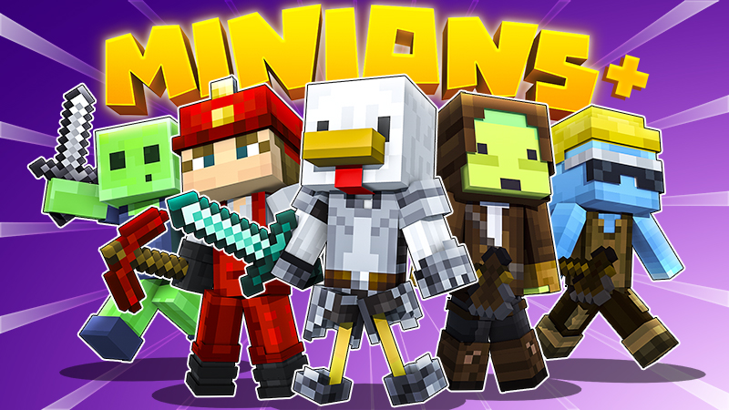 Minions&plus; on the Minecraft Marketplace by Hourglass Studios