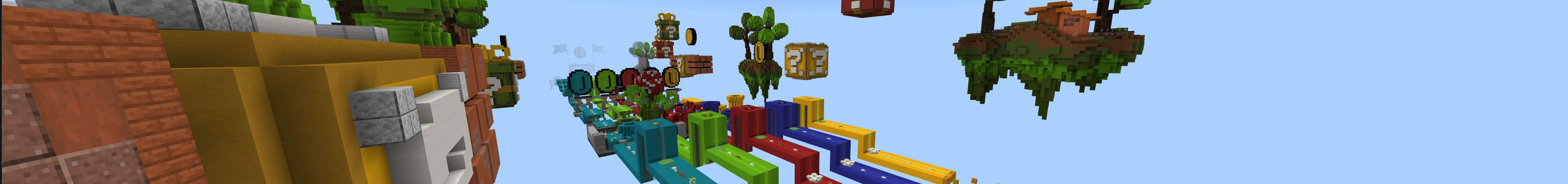 Lucky Block Race Panorama