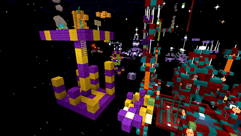 Starlight Parkour by The Rage Craft Room