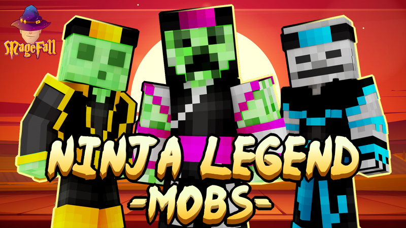 Ninja Legend Mobs on the Minecraft Marketplace by Magefall
