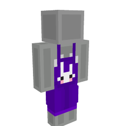 Purple Bunny Overalls