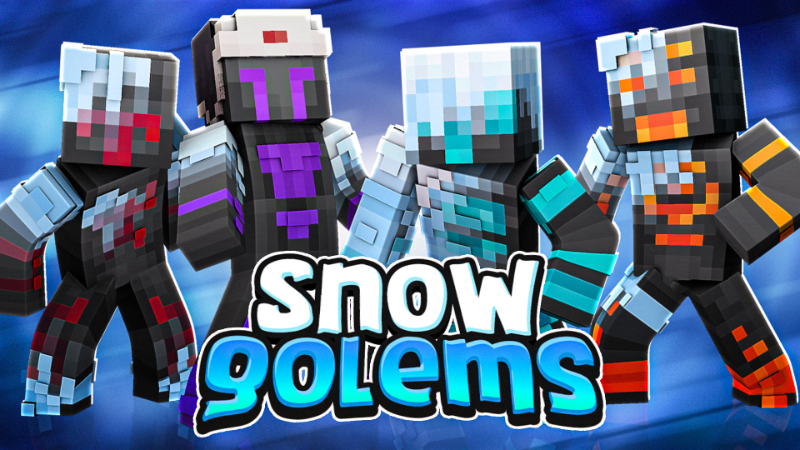 Snow Golems on the Minecraft Marketplace by Hielke Maps