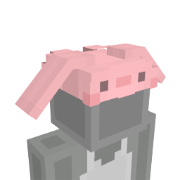 Pink Bunny Hat