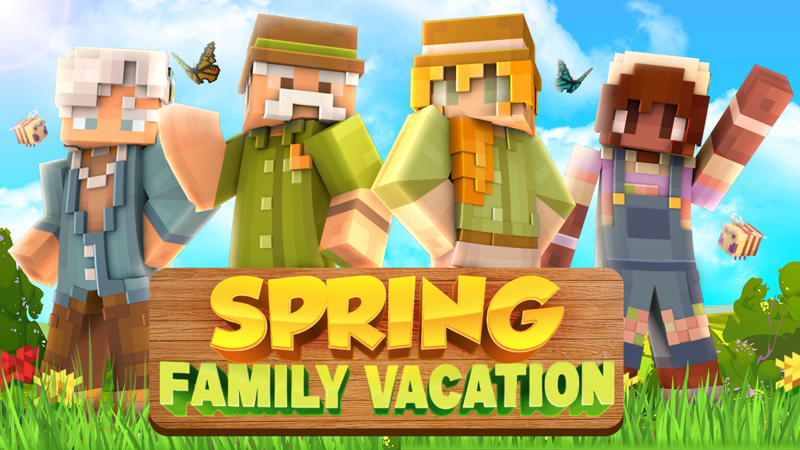 Spring Family Vacation Key Art