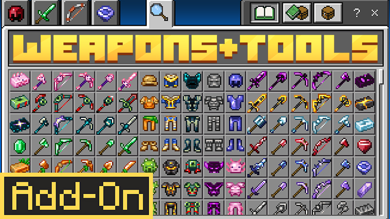 Weapons + Tools Add-On Key Art