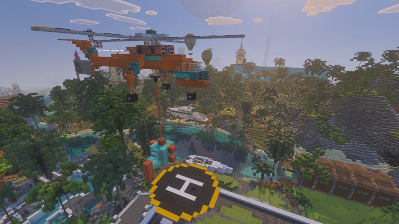 Hermitcraft Season 10 Map by Hermitcraft