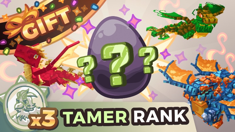 [GIFT] Tamer Rank 3x Key Art
