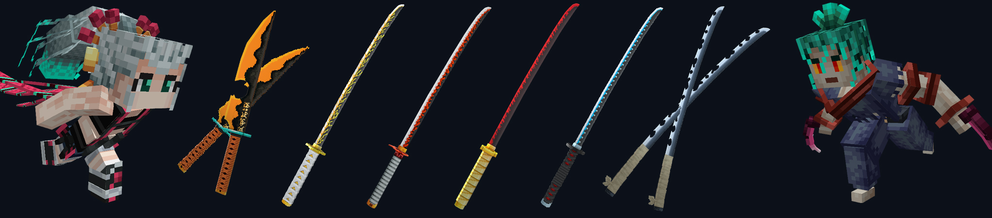 Demon Slayer Blades Panorama