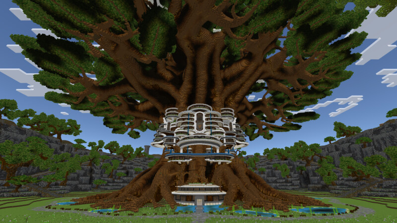 Mega Tree Mansion by CrackedCubes