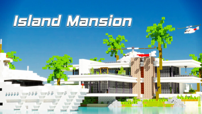 Island Mansion Key Art