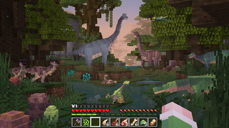 Dinosaurs Add-On Screenshot #1