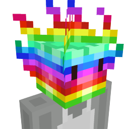 Rainbow Fire Head Key Art