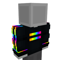 Black and Rainbow Hoodie Key Art
