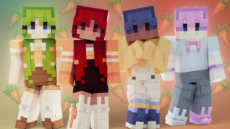 Bunny Teens by CubeCraft Games (Minecraft Skin Pack) - Minecraft ...