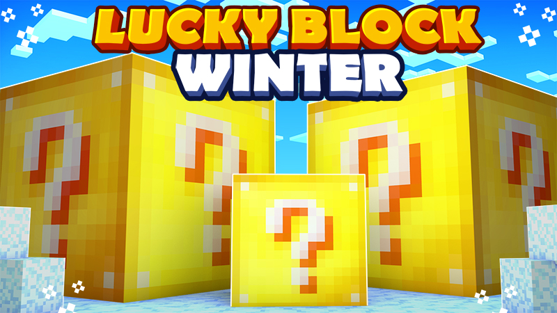 Lucky Blocks Winter Key Art