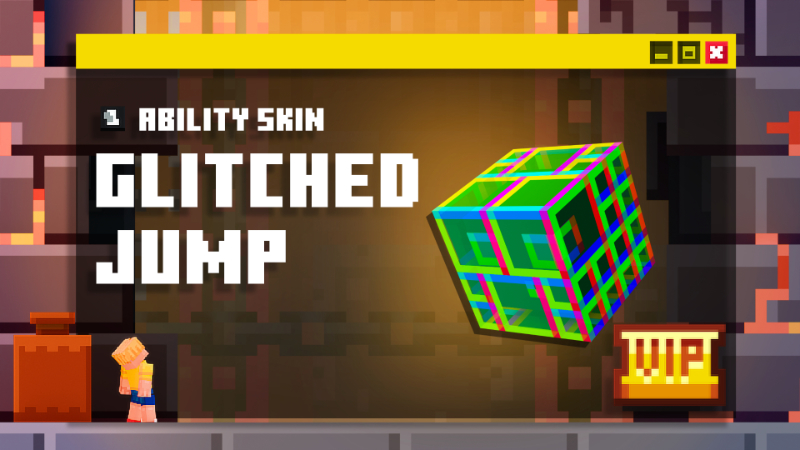 Jump Ability - Glitched Skin