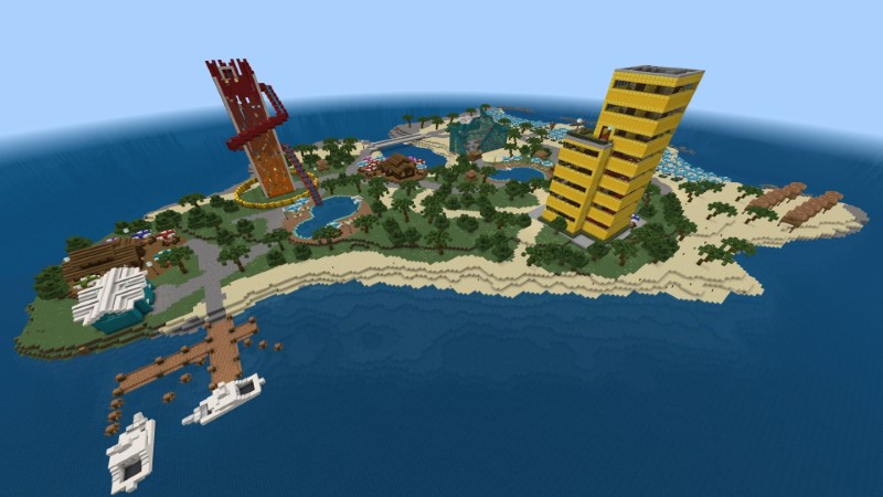 $1 vs $250,000,000 Island by Lifeboat