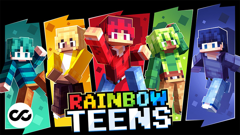 Rainbow Teens on the Minecraft Marketplace by Chillcraft