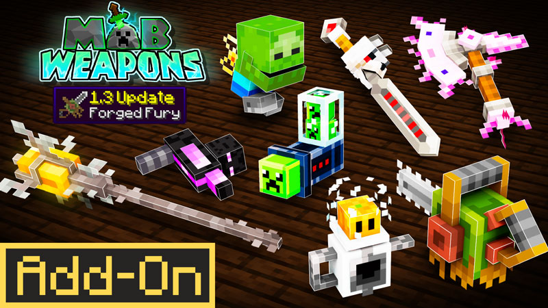 Mob Weapons v1.3 Add-On