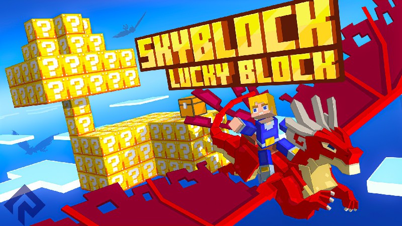 Skyblock [?] Key Art