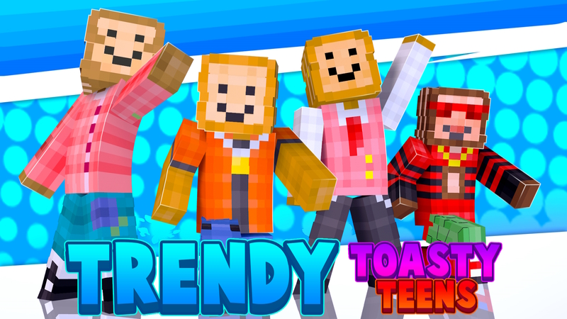 Trendy Toasty Teens Key Art