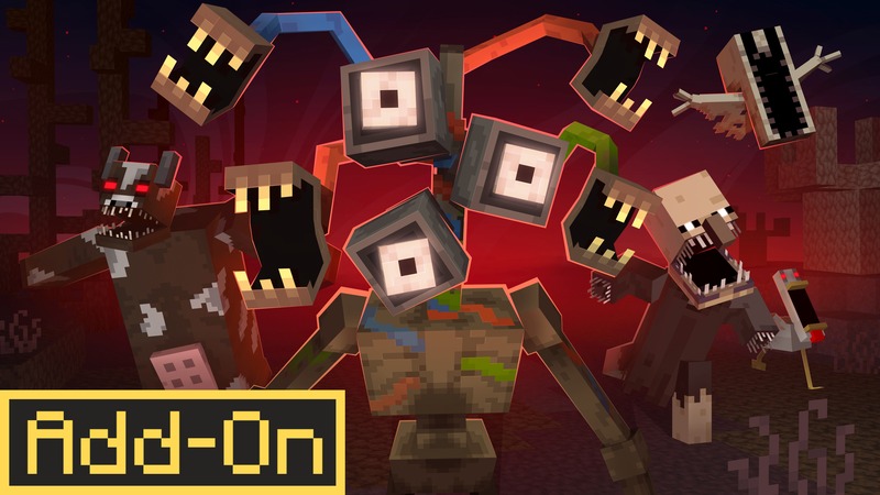 HorrorCraft Add-On 1.2: DWELLERS, BIOMES and more on the Minecraft Marketplace by HorizonBlocks