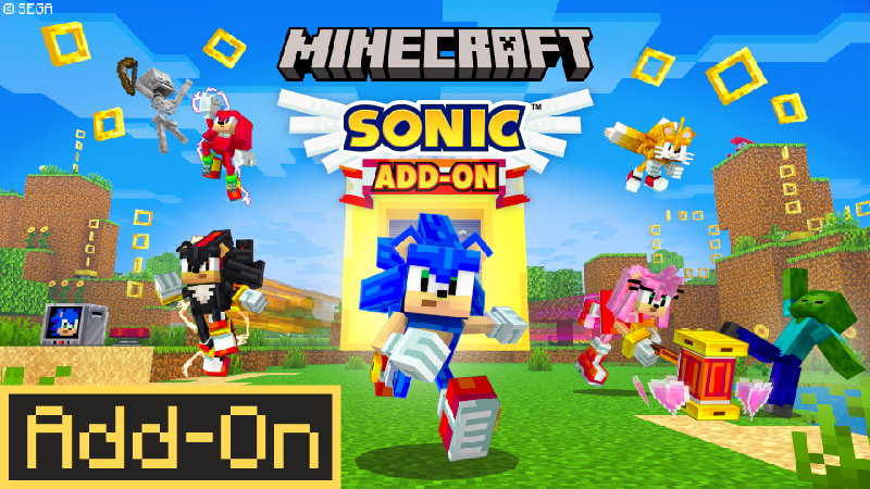 Sonic Add-On on the Minecraft Marketplace by Gamemode One