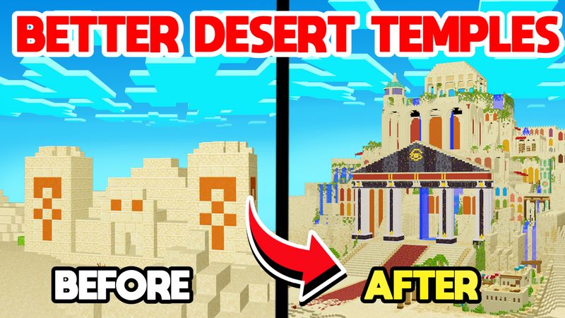 Better Desert Temples Key Art