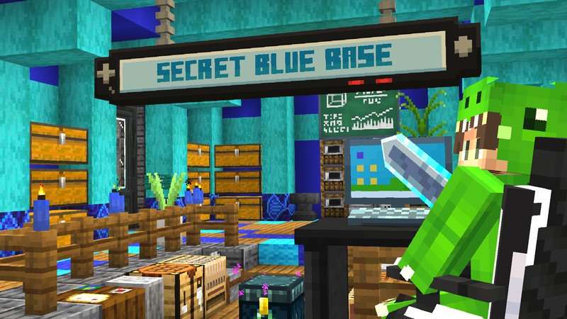 Blue vs Pink Secret Base by Dodo Studios