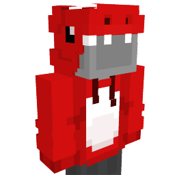 Red Dinosaur Hoodie Key Art